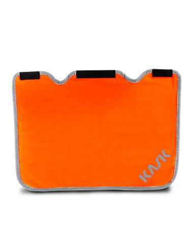 Cubrenucas KASK Superplasma Hi Viz, color naranja fluor