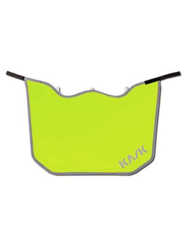 Cubrenucas KASK Hi Viz para Zenith y Primero, color amarillo fluor