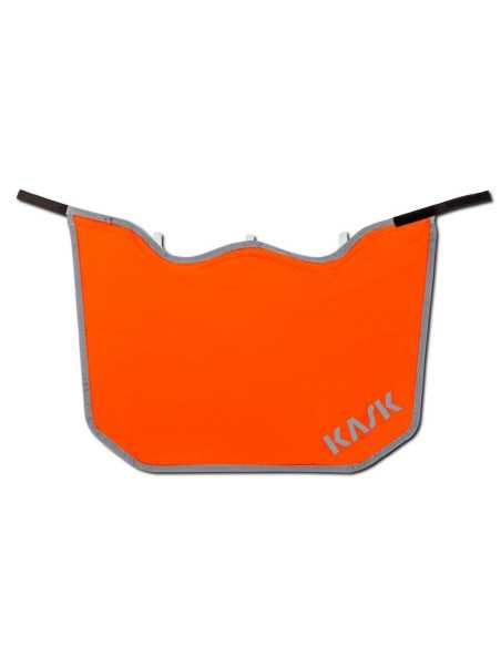 Cubrenucas KASK Hi Viz para Zenith y Primero, color naranja fluor
