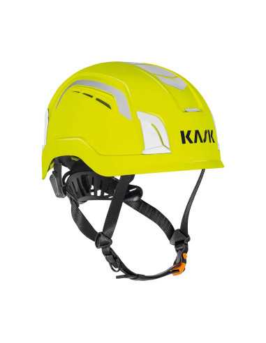 Casco de seguridad KASK Zenith X Air Hi Viz, color amarillo fluor