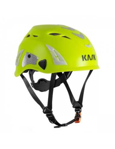 Casco de seguridad KASK Superplasma AQ Hi Viz, color amarillo fluor