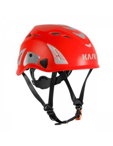 Casco de seguridad KASK Superplasma AQ Hi Viz, color rojo fluor