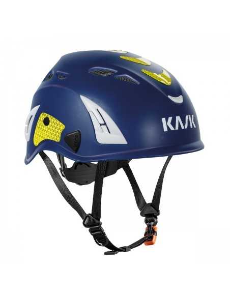 Casco de seguridad KASK Superplasma AQ Hi Viz, color azul/amarillo