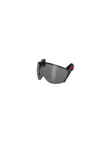 Kit visor KASK Zen con soporte, color ahumado