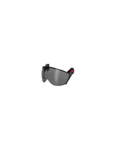 Kit visor KASK Zen con soporte, color ahumado
