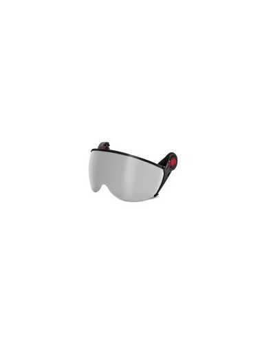 Kit visor KASK Zen con soporte, color espejo plata