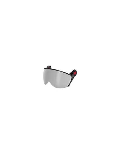 Kit visor KASK Zen con soporte, color espejo plata