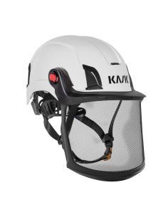 Kit visor de malla metálica KASK Zen con soporte 2