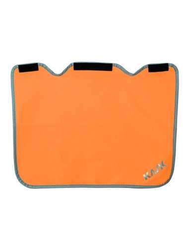 Cubrenucas impermeable KASK Superplasma Neck Shield RW Hi Viz, color naranja fluor