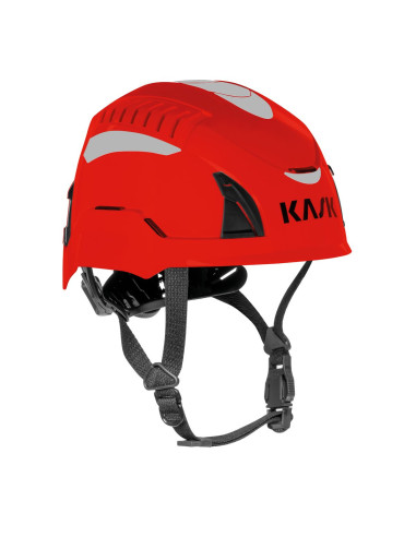 Casco de bomberos forestales y rescate KASK Quantum Cabrio, color rojo