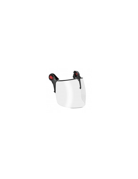 Kit visor facial completo KASK Zen FF Plus con adaptadores FR, color transparente