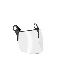 Visor facial completo KASK Zen FF Plus, color transparente